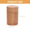 Bamboo Storage Tube Travel Toothpick Vending Machine Case Container Automatic 6