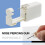 Nose Piercing Gun Kit 2Pcs Disposable SingleUse with Preloaded Black Stud Easy Grip Design 2