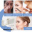 Nose Piercing Gun Kit 2Pcs Disposable SingleUse with Preloaded Black Stud Easy Grip Design 3