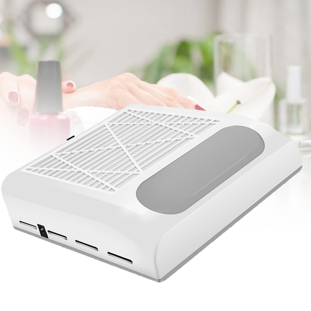 Rechargeable 80W Nail Dust Collector With Powerful Suction And Low Noise For Professional Manicure 9044945800661
