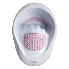 Electric Nail Soak Bowl with Bubble Massage and Ergonomic Hand Rest for Professional Manicure