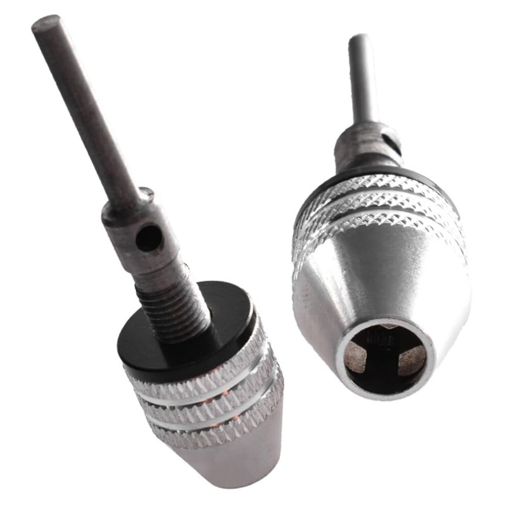 Keyless Mini Drill Chuck Set 2Pcs, 0.33.4Mm Selfcentering Threejaw For Electric Grinder 9044945031263