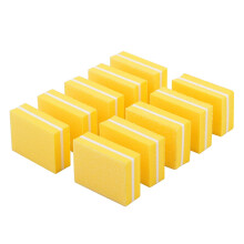 Nail File 50PCS Yellow Professional Sponge Buffer Block for Manicure Pedicure Acrylic Gel Nails