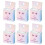 PreInked Eyebrow Mapping String for Microblading with White Ink, 10M, 6 Pack, Crisp Lines 1