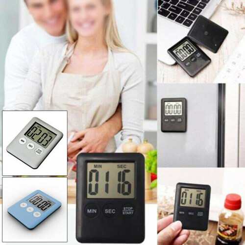 Mini Duschklocka Digital LCD-skärm Timer för Kök Badrum 1