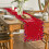 Sm: )e Happy Birthday Polka Dot Red Table Runner 13x36Inch 3