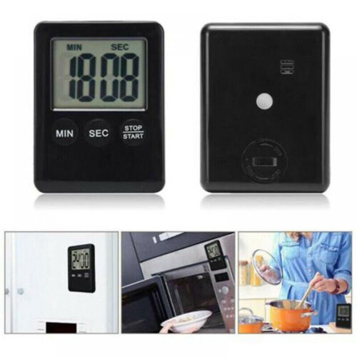 Mini Duschklocka Digital LCD-skärm Timer för Kök Badrum 2