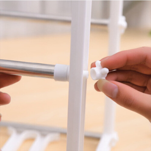 Beloved 2 Tier Under Sink Shelf Kitchen Storage Organize Rack Holder 2