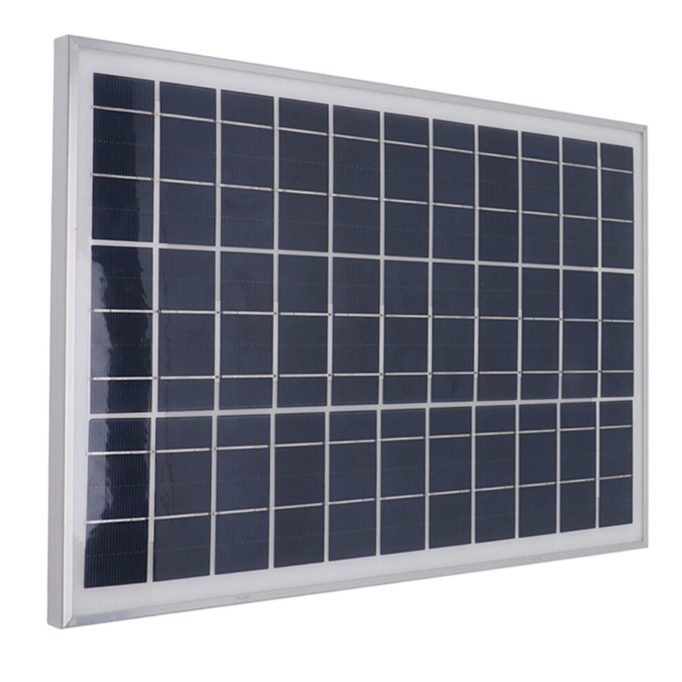 25W High Efficiency Solar Panel: Aluminum Alloy Outdoor Compatible 8211381659608