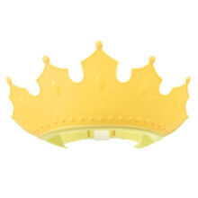 Adjustable Waterproof Shower Cap Shield with Ear Coverage and Upturned Brim for Kids and Adults (Yellow)