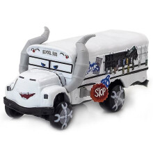 Disney Pixar Cars3 Collezione Deluxe di modellini in metallo pressofuso di grandi dimensioni Miss Fritter, colore bianco