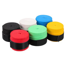 Cinta adhesiva absorbente para raquetas de tenis, 12 unidades, para bádminton, antideslizante.