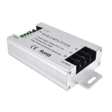 360W RGB LED-Verstärker-Controller DC12V-24V30A Aluminiumgehäuse für RGB5050 3528SMD LED-Streifenlampen