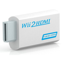 Cuibheoir Wii go HDMI, 1080p Lán-HD Comhoiriúnach le Nintendo Pacáiste 1