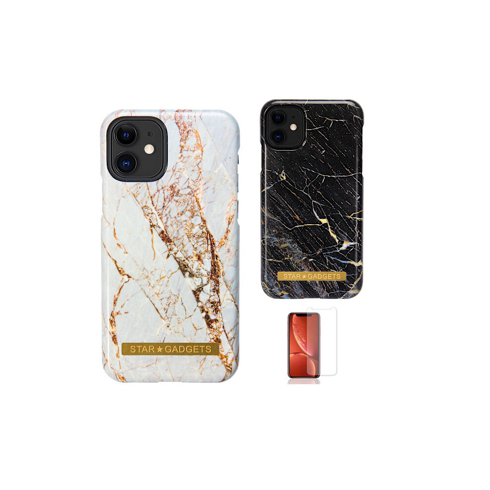 Protect Your Compatible With Iphone 12 With Marble Case! White 9322103777506