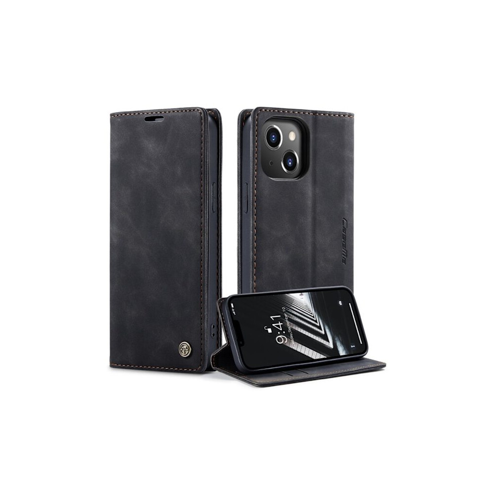 Caseme Slim Wallet Case Compatible With Iphone 14 Black 9322103777582
