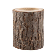 Exquisite Rustic Centerpieces, Wooden Tea Light Candle Holders Perfect For Decorations, Adds Romantic Atmosphere To Home And Wedding, Set Of 3