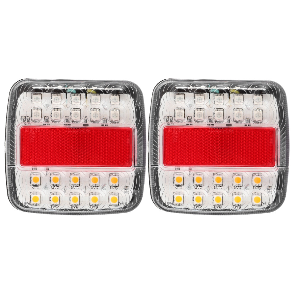 Magnetic Led Trailer Towing Kit With 7 Pin Plug Ip68 Waterproof Stop Brake Tail For 12V Trailers Rvs Trucks Dot Approved Light 9358999181301