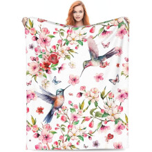 Leuke deken met varkentjes als cadeau voor kinderen en volwassenen. Zachte, warme, lichte en knusse roze deken met varkentjeskroon voor op bed, in de