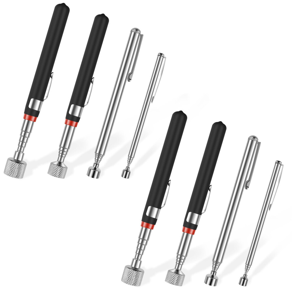 Fuygrcj 8Pcs Magnetic Pickup Tool Set, Telescoping Magnet Stick 1.5/3/10/15Lb, Stainless Steel Reacher For Bolts & Screws 9173940099524