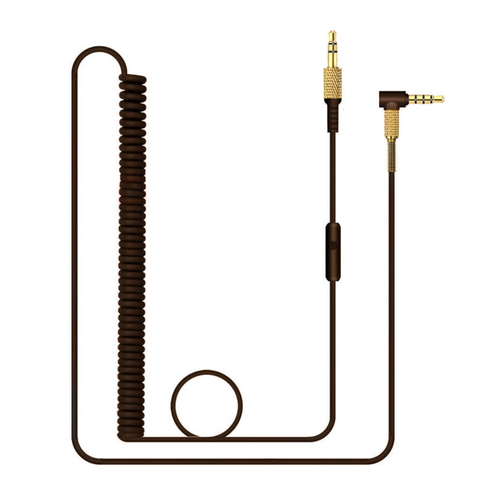 Shinycome Spring Audio Cord Replacement Cable Headphone Cable For Major Ii 2 Monitor 9173940099838