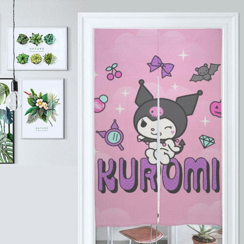 Κουρτίνα πόρτας Kuromi, ταπετσαρία κουρτίνας πόρτας συσκότισης 34x57 ιντσών, κουρτίνα 2