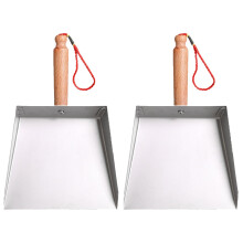 2-pack Sopskyffel Spis Rostfritt Stål Sopskyffel Golvrengöringsmedel Liten Sopskyffel Barn