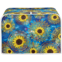 Husă pentru prăjitor de pâine Cover4Slice, anti-stropire pentru aparatul de pâine, protector pentru vase de copt, huse decorative lavabile pentru