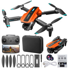 Drone avec caméra 1080p, moteur brushless, FPV WiFi, maintien d'altitude, détection d'obstacles, mode sans tête, fonction « Suivez-moi » -