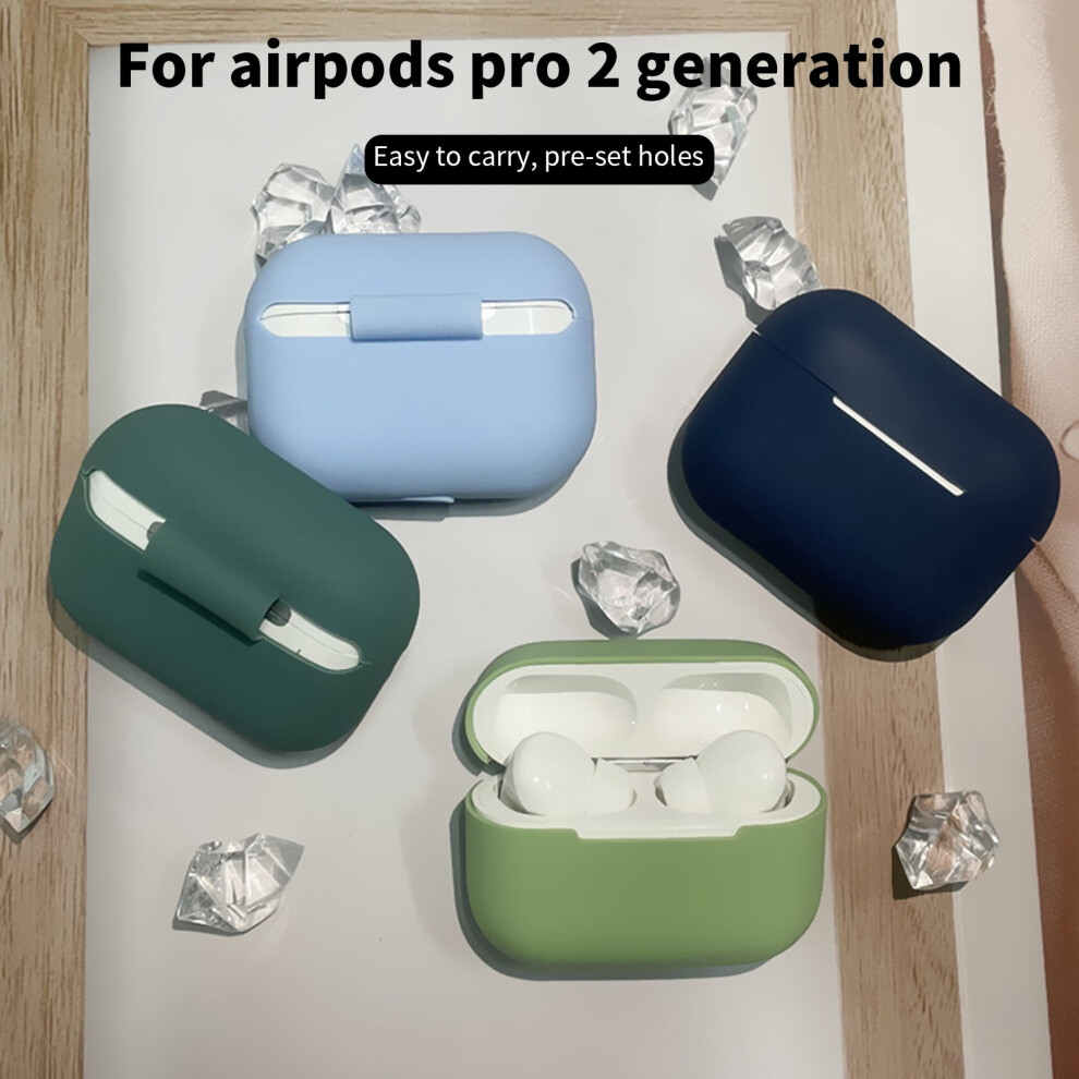 Susuchens Shock-Proof Silicone Case For Airpods Pro2, Compatible With Airpods Pro2 Green 9433291480632