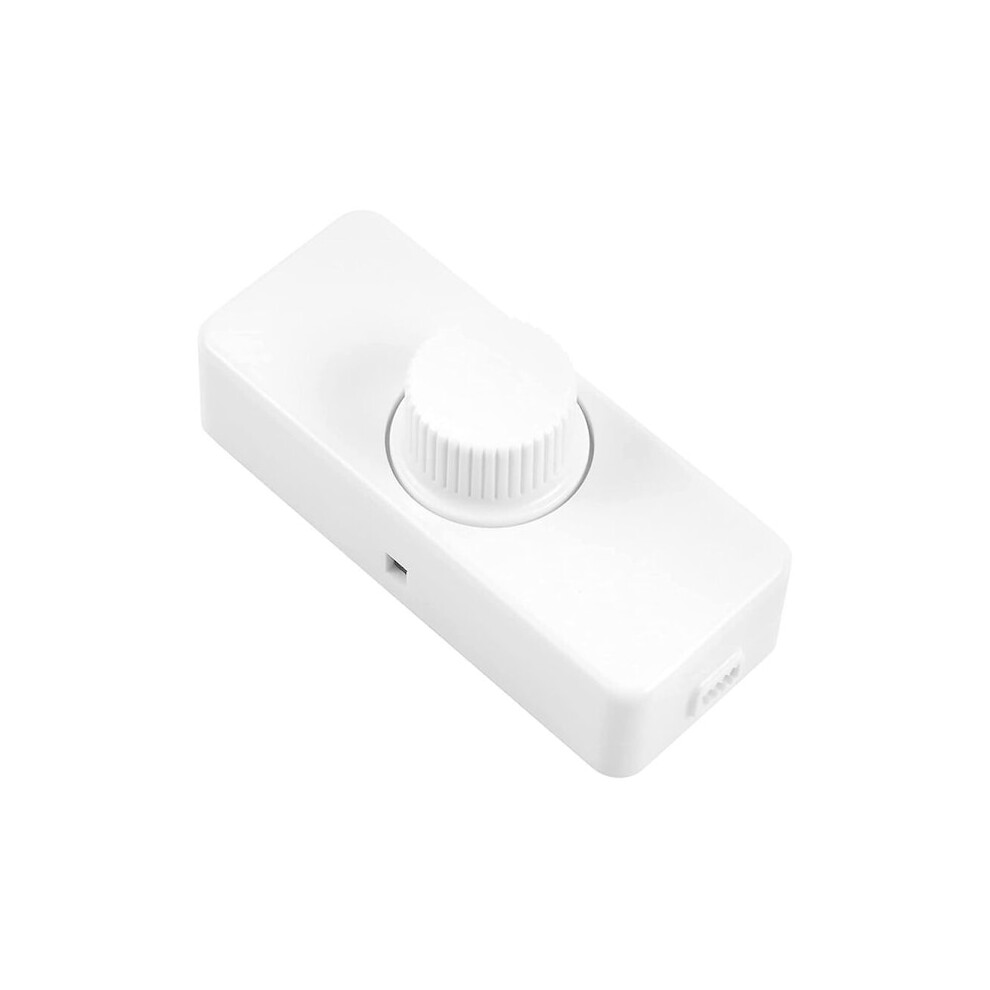 3-100W Led Trailing Edge Dimmer (Rotary Dimmer), Used For Dimmable Led, Incandescent Lamp, Halogen Lamp, 220-240V, Ce Contact Switch, White 9433291481059
