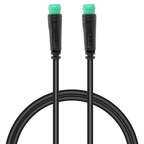 Cabo extensor de 5 pinos macho para display de bicicleta elétrica Ebike para motor central BBS01/BBS02/