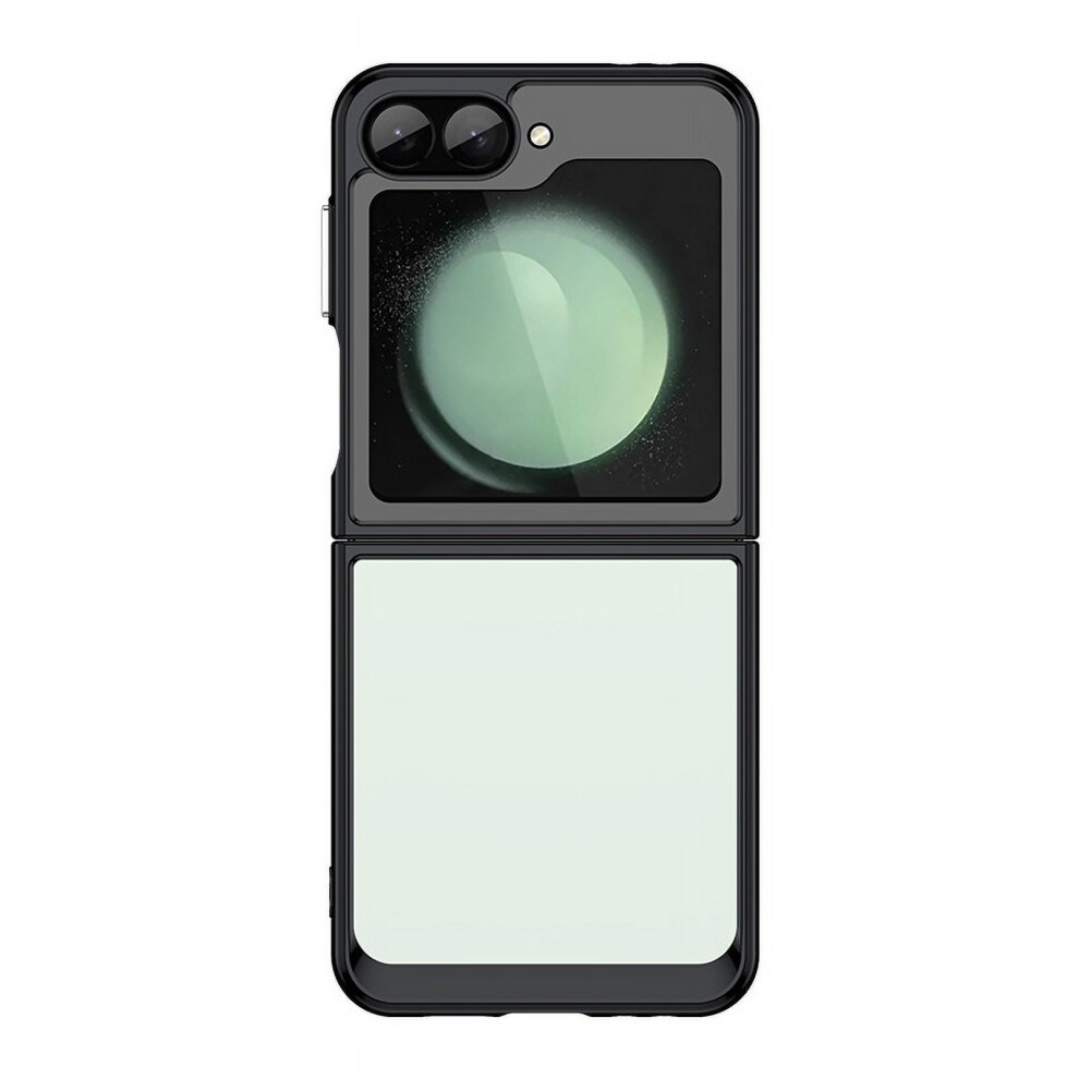 Crystal Clear Case For Compatible With Samsung Galaxy Z Flip 6, Shockproof Dustproof Scratch Resistant 9433291481950