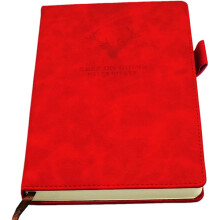 Notebook A5 Premium - 21x14,5 cm - 360 pagine - Carta di alta qualità [JUN] Rosso