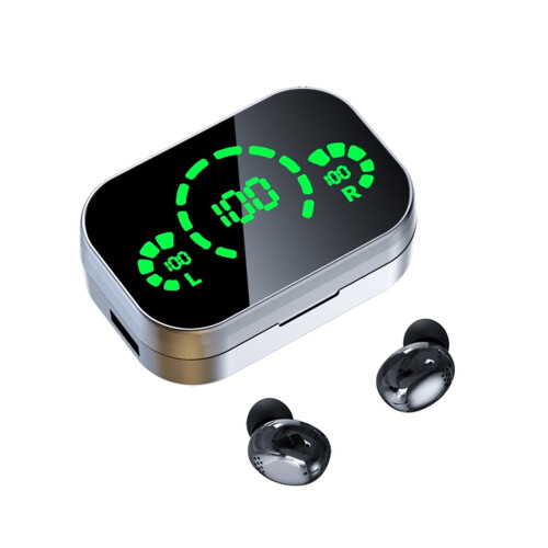 Ασύρματα ακουστικά EQWLJWE, Bluetooth 5.3, Καθηλωτικός ήχος, Βαθιά μπάσα, IPX5 Αδιάβροχο, 1