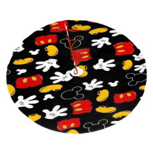 Weihnachtsbaumrock mit Mickey-Mouse-Motiv für Weihnachtsbaum und Weihnachtsbaumschmuck, Weihnachtsfeier, Weihnachtsbaumdekoration