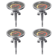 4er-Set Thermometer für Küche, Brotbackofen, Fritteuse und Grill