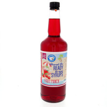 Fruit Punch Syrup for Snow Cones, Coffee, Soda, Slushies, Cocktails - 100% Pure Cane Sugar, No Corn Syrup, Ready to Use, 32 fl oz