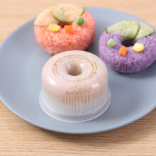 Múnla Liathróid Ríse Dónut Neamhghreamaitheach Déantóir Sushi DIY Múnla Brú Liathróid Ríse Éasca FDF AL