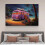 Αφίσα σε καμβά Two Figures από την Purple Bus at Sandy Beach, 16x24 ίντσες, σε στυλ κορνίζας, συμβατή 4