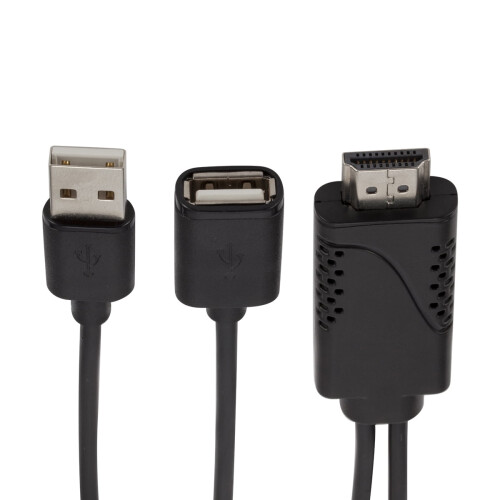 Videoadapterkabel USB 2.0 für Projektor Minema Handy-Ladestation Smart Intelligent Pack 2