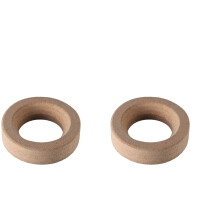 Conjunto de 10 suportes redondos para frascos de cortiça, acessório para laboratório - Diâmetro 110 mm