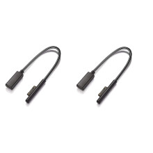 2X Surface Connect till USB-C laddningskabel kompatibel för Surface Pro7Go2Pro6 5/4/3Laptop1/2/3 och Surface Book