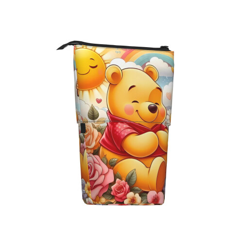Κασετίνα για μολύβια Winnie the Pooh, χαριτωμένη θήκη για μολύβια με κινούμενα σχέδια, 1