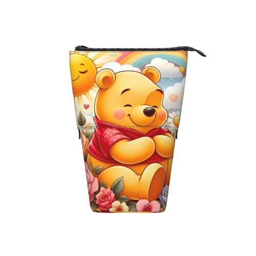 Κασετίνα για μολύβια Winnie the Pooh, χαριτωμένη θήκη για μολύβια με κινούμενα σχέδια, 2