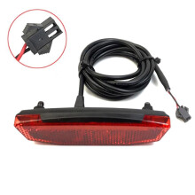 Lampă spate/stâlp spate cu LED de avertizare de siguranță pentru trotinetă electrică 36V/48V pentru bicicletă electrică