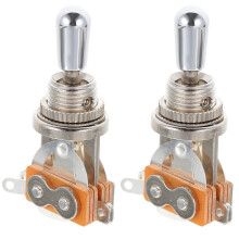 Lasc Toggle Roghnóir Piocála Miotail YuYiSan2Pcs Giotár 3 Bhealach Gabhálas Giotár Leictreach