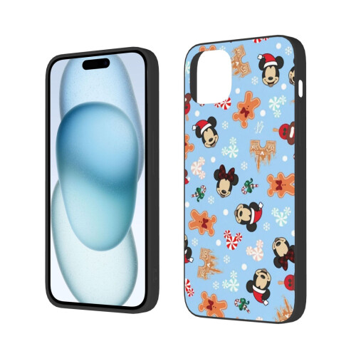 Θήκη Mickey Mouse συμβατή με iPhone15, θήκη τηλεφώνου με αντικραδασμική προστασία και 1