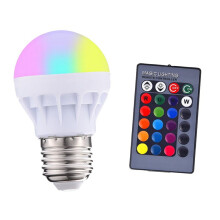 Feiona-Light Bulb16Kleurveranderende LED-lampen Energiebesparende Magische LED-lamp met infrarood afstandsbediening