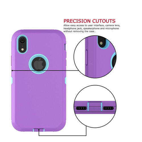 Συμβατό με θήκες για iPhone XR, θήκη 6,1" ανθεκτική στις κραδασμούς, ανθεκτικός 2